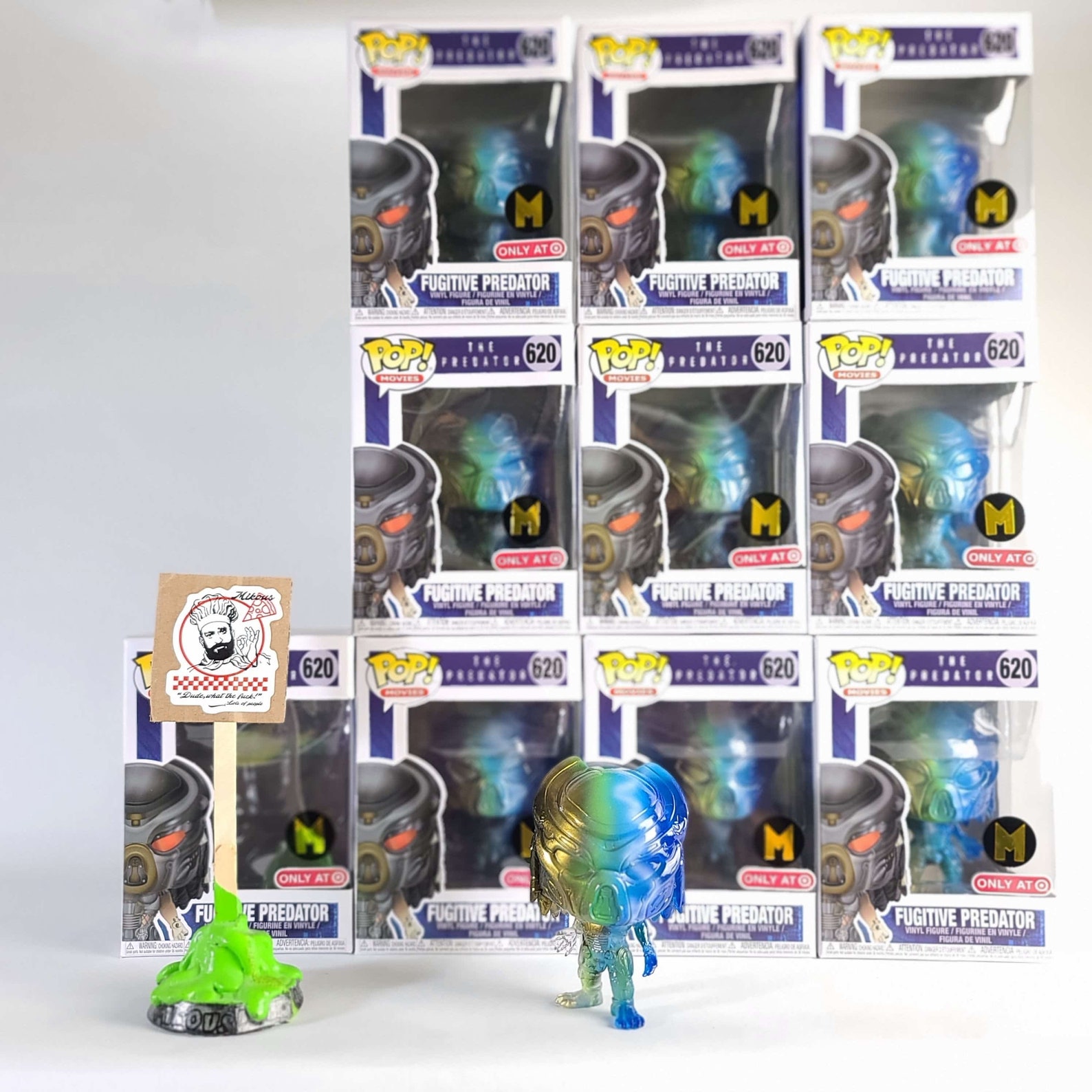 Custom Funko Pop Fugitive Predator translucent Lightning by Mikous - Etsy