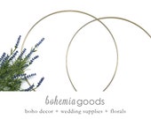 X-Large brass ring, 6 sizes, gold, wreath hoop, macrame hoop, brass hoop, wedding, wreath ring, wedding hoop, hoop wreath succulent, wreath