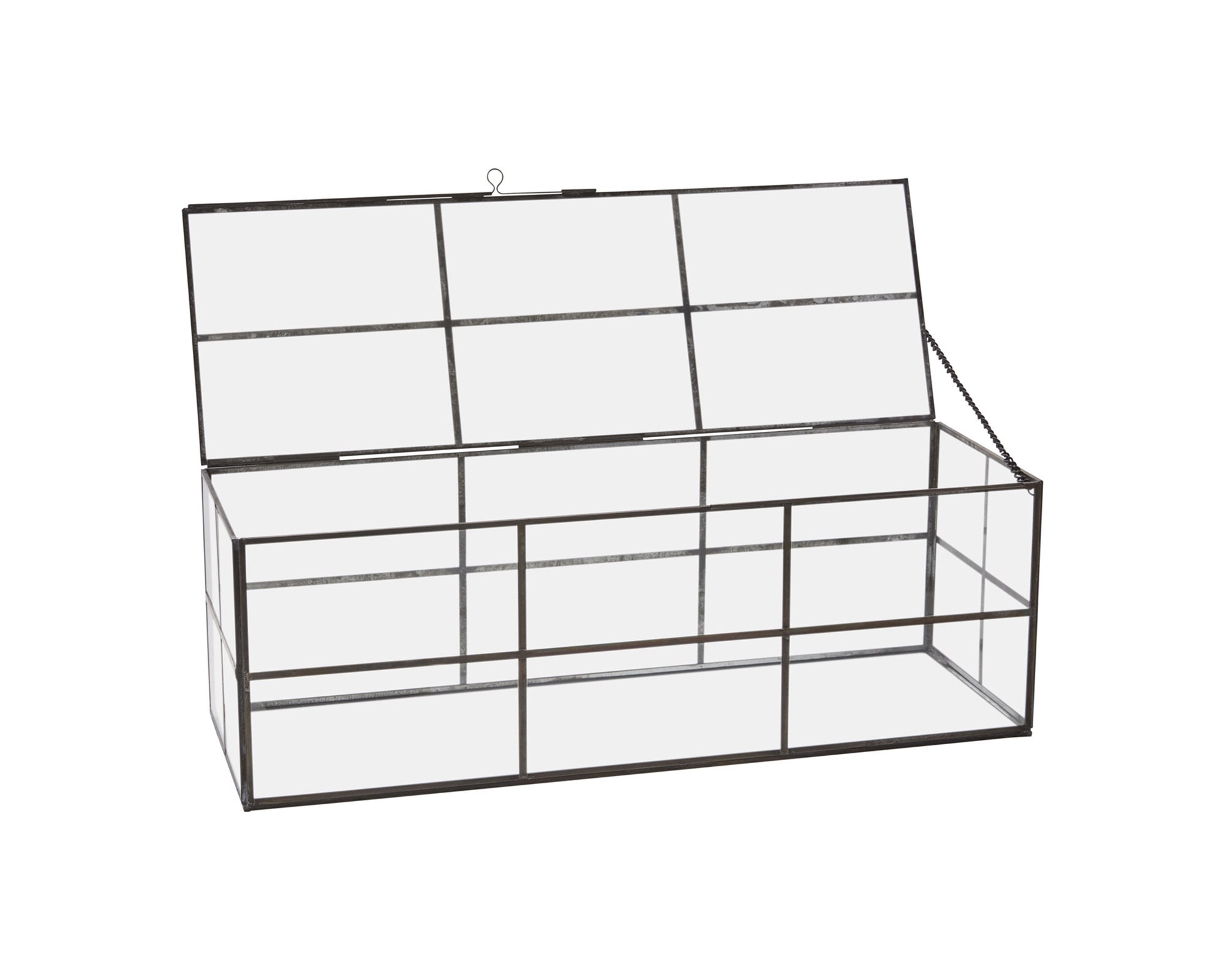 Xlarge Glass Display Glass Terrarium Envelope Box Trinket Etsy