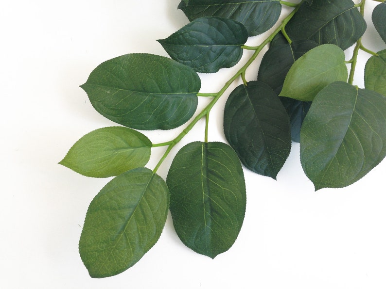 Lemon leaf spray artificial lemon leaf bouquet filler Etsy