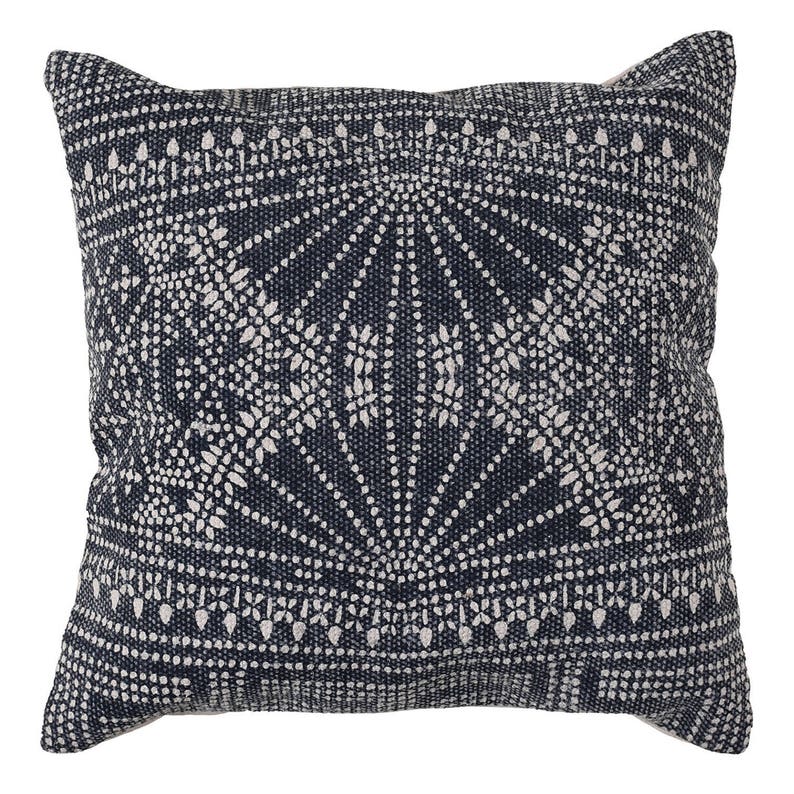 Batik Pillows, Batik Bed Pillows, Indigo Batik Pillow, 100% Cotton Batik, Batik Lumbar Pillow Square Pillow