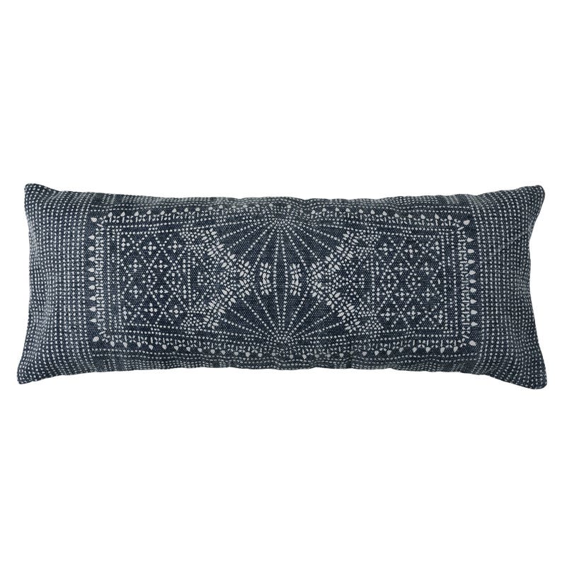 Batik Pillows, Batik Bed Pillows, Indigo Batik Pillow, 100% Cotton Batik, Batik Lumbar Pillow Lumbar Pillow