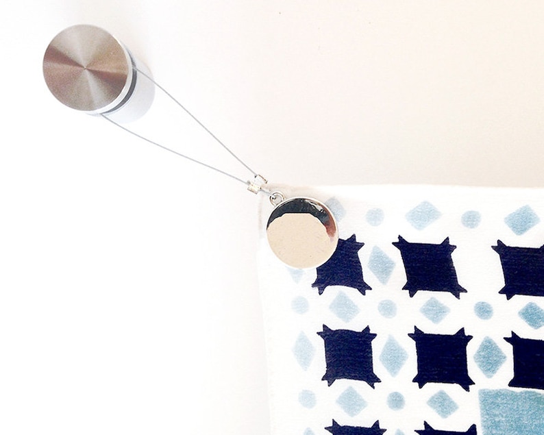 Scarf Hanging Kit Hermesinspired Scarf Hanging Kit Scarf Etsy