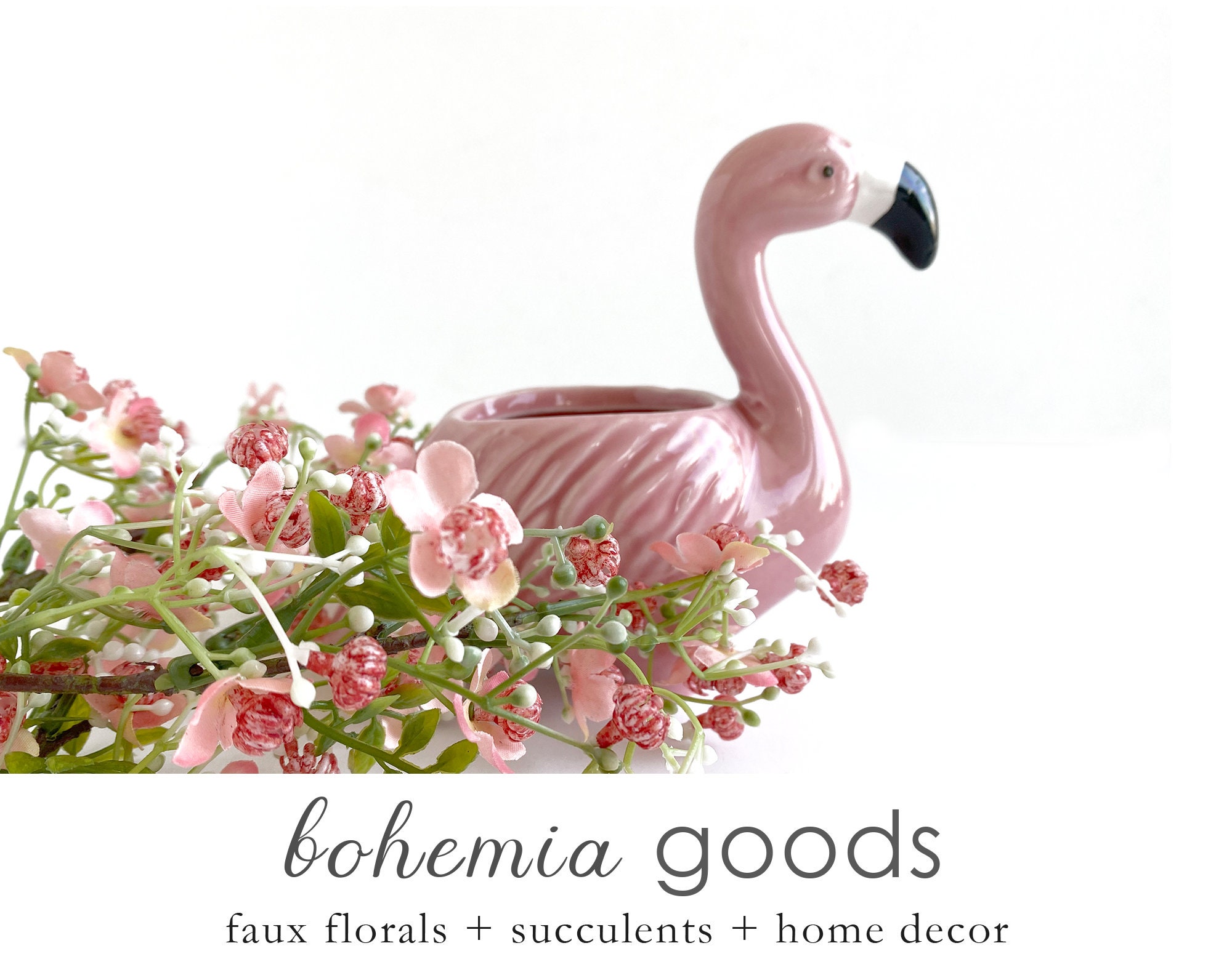 Flamingo Planter Pink Mother's Day Gift - Etsy Norway