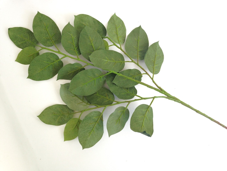 Lemon Leaf Spray Artificial Lemon Leaf Bouquet Filler Etsy