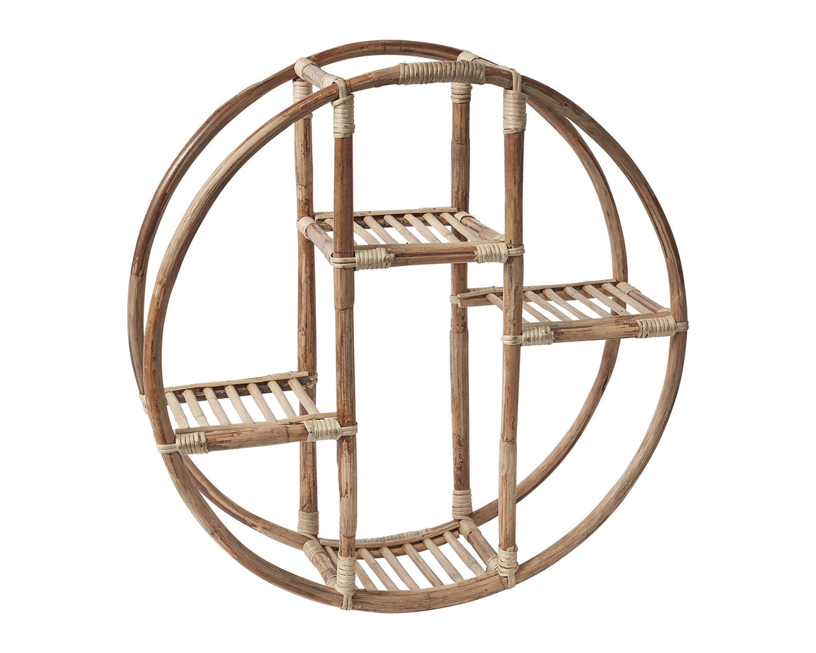 Shelf Rattan Wicker Shelves for Bathrooms Plant Shelf Etsy