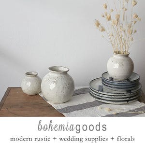 Rustic vases, planter pot, indoor planter, garden gift, home gift, plants