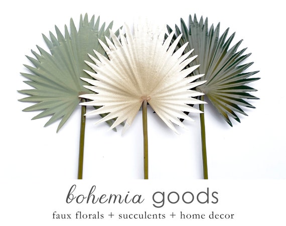 Fan Palm, dried look, artificial fan palm, palmetto, palm leaves, bleached look