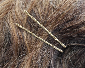 BuyBrittique Gold Glitter Hair Pins, Gold Bobby Pins, Glitter Bobby Pin, Gold Glitter Wedding Hair Pins, Gold Wedding Hair, Bridesmaid Glitter Hair Pins