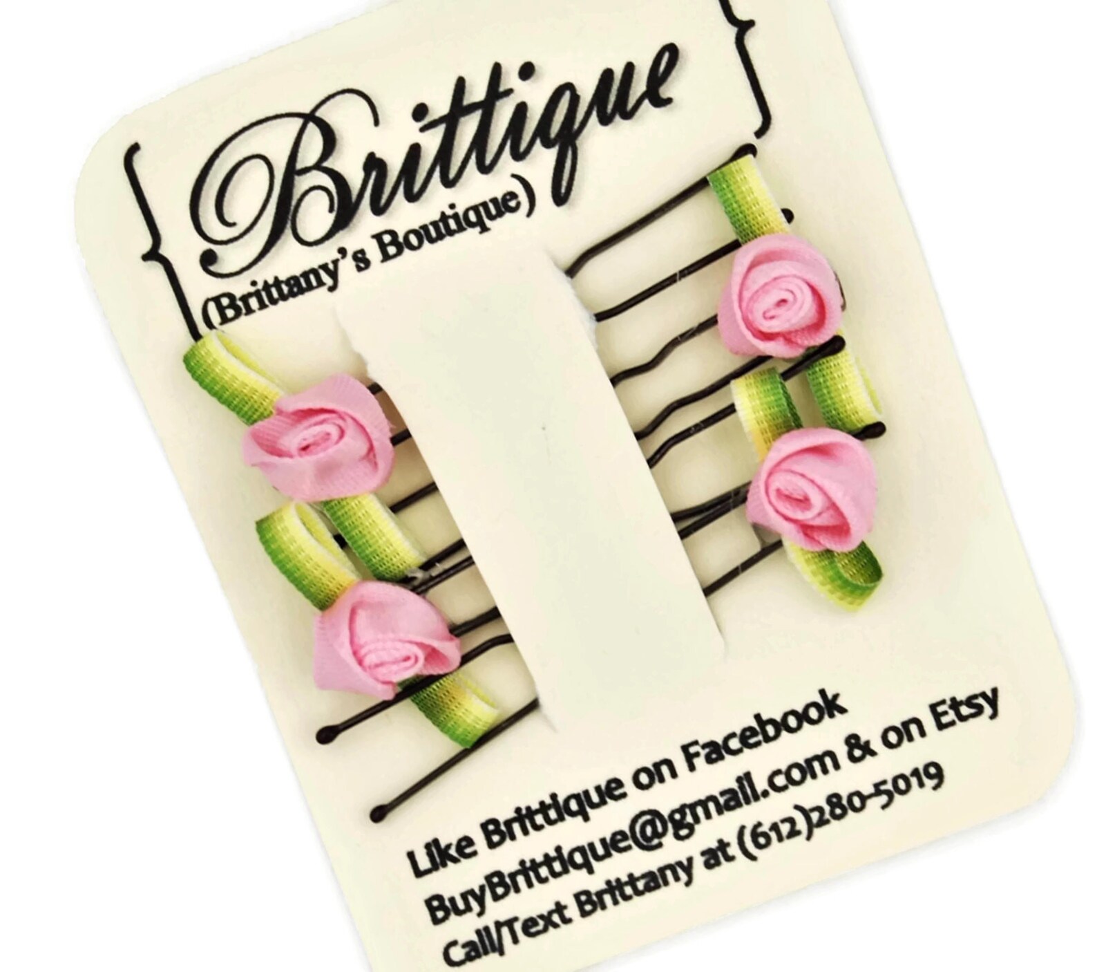 Pink Rose Hair Pin Small Pink Flower Hair Pin Pink Floral Etsy