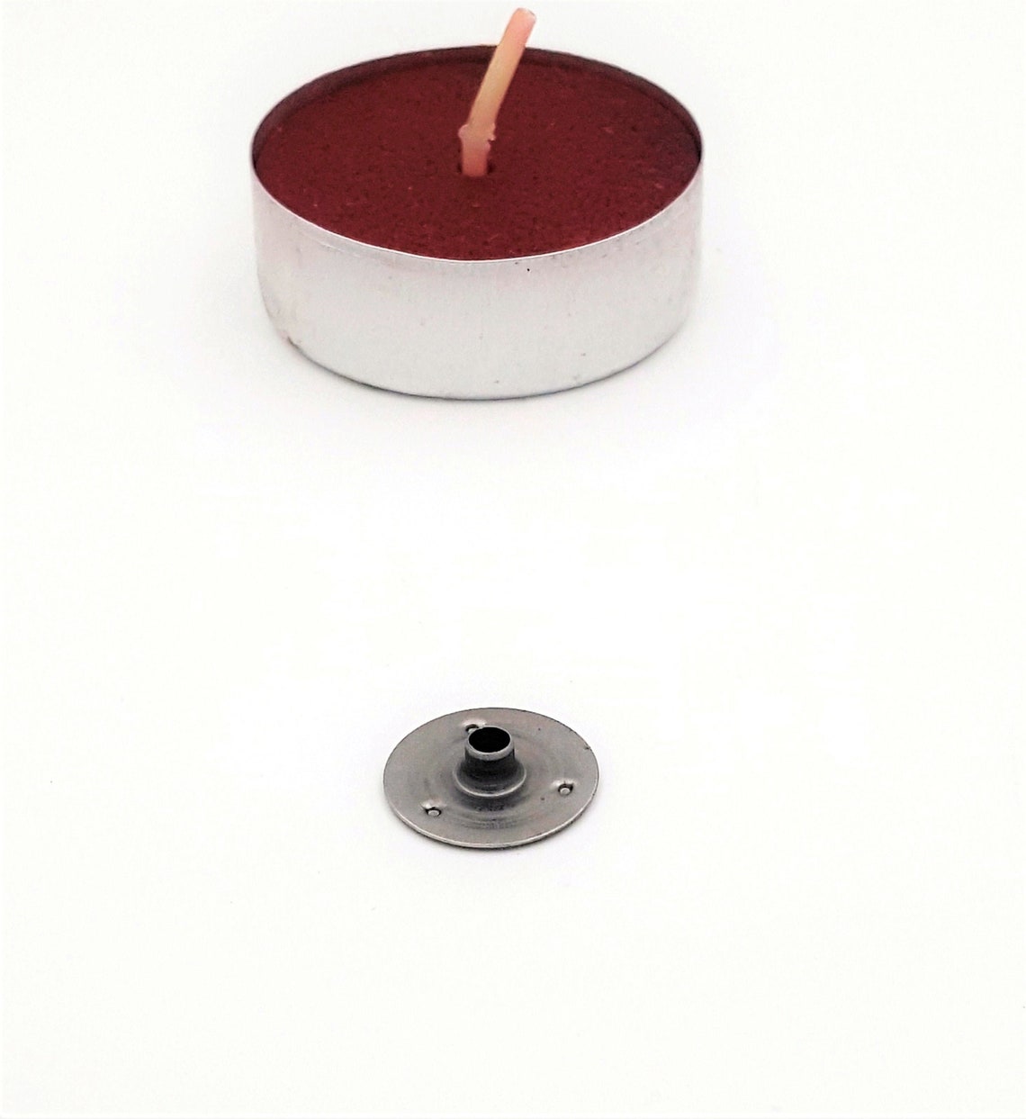 15mm x 3mm tin plate candle wick tabs DIY tea light supplies Etsy