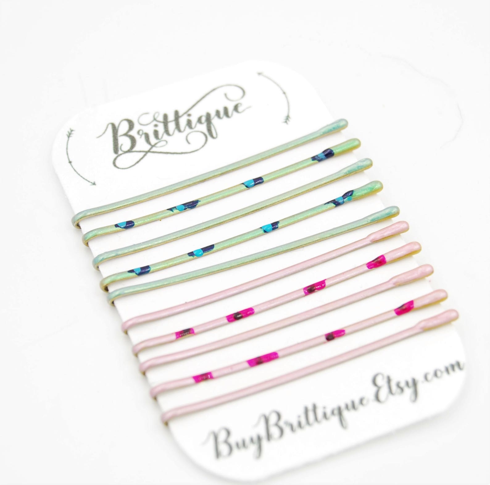 Decorative Bobby Pins Baby Blue Colored Bobby Pins Colorful Etsy