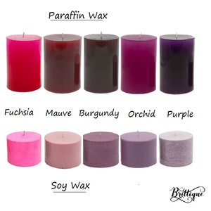 Pink and purple candle pigment, fuchsia dye for candles, mauve candle dye chips, burgundy, orchid, magenta