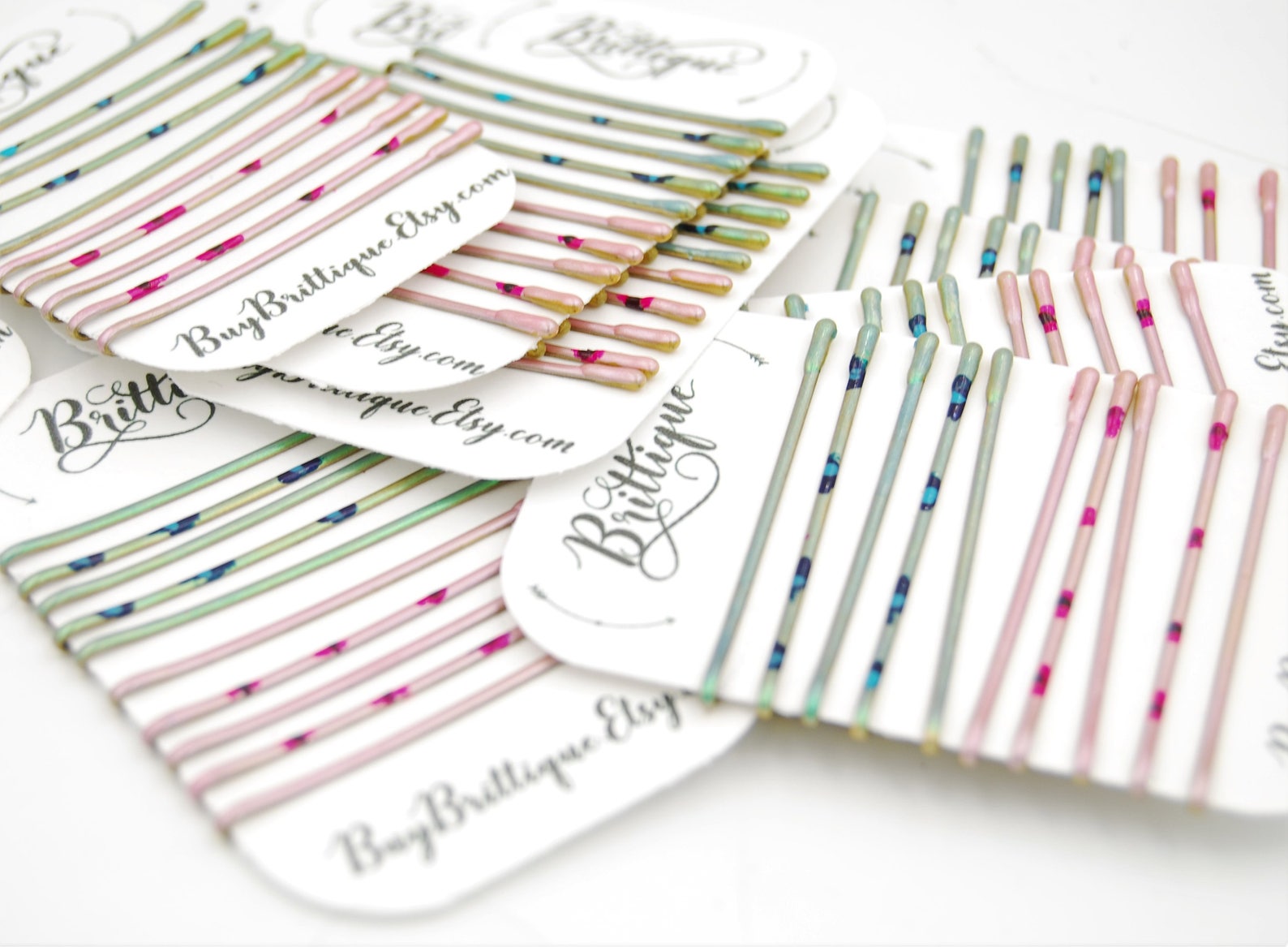 Decorative Bobby Pins Baby Blue Colored Bobby Pins Colorful Etsy