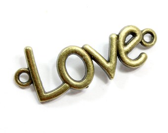 mini disc connector Peach SALE 10pcs B113 Gold plated 7.6mm Glass