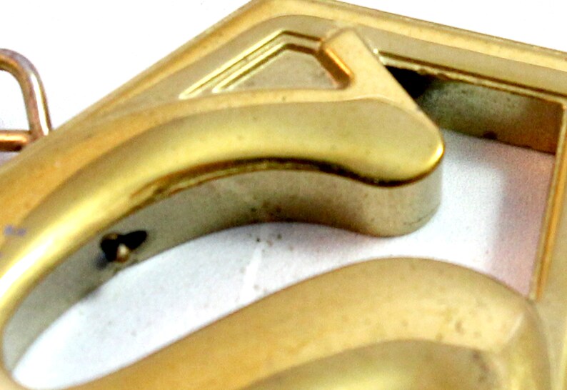 Gold Hematite Letter Pendant A Super Hero Symbol Decoration for Making Kids Necklace Non Magnetic Stone Super Man Carved Capital Alphabet