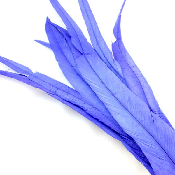 9-11 Inch Rooster Tail Feathers. (5) Long Blue Feather. Navy Blue Bird Feather. Dark Blue Feathers. Blue Hat Feathers. Arrow Feathers.