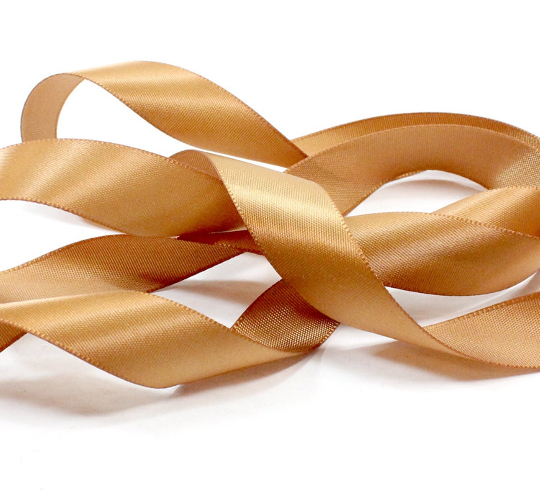 Brown Grosgrain Ribbon, 16mm Wide Brown Ribbon, 