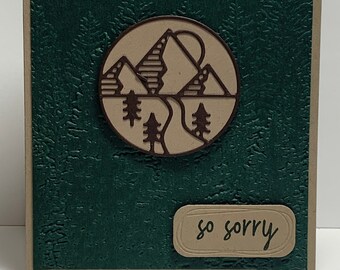 Apology Handmade Card