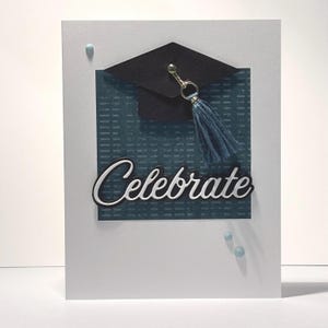 Carte faite main de remise des diplômes