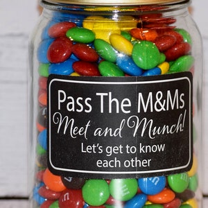 Set of 3 Meet and Munch labels  - Jw Games - Jw Pioneer Gifts - Jw Gifts for Pioneers - Jw Gifts Elders - Jw labels