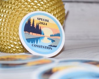 Set of 12 stickers, 2024 Special Convention, JW Convention gifts, Jw Stickers, Jw sticker, Jw Special Convention, Convention gift, jw gifts