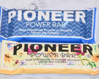 Jw Label - Pioneer Power Bar - Jw Pioneer School gifts - Jw pioneer school - Jw Pioneer gifts