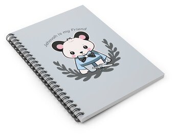 Jehovah is my Friend Notebook, Spiral Notebook - Ruled Line, JW Kids Notebook, Kids JW Notebook, JW Notebook