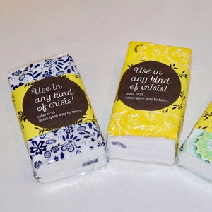 JW Pioneer School gifts - JW pioneer school - JW Pioneer gifts Downloadable Tissue label - Jesus gave way to tears - John 11:35