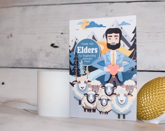 Jw Elder greeting card, Jw gifts for men, Jw Elder card, Jw Elder gift, Elders Shepherd flock, Elder gift Jw, Jw beard, Elder thank you card