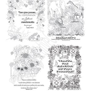 Espanol, Spanish 4 Coloring Pages, Jw Coloring Pages, Adult Coloring page, Color with Pencils, Printable Coloring page,Jw printable