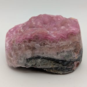 Hand-Polished Cobalto Calcite | Moroccan Healing Crystal with Pyrite Energy