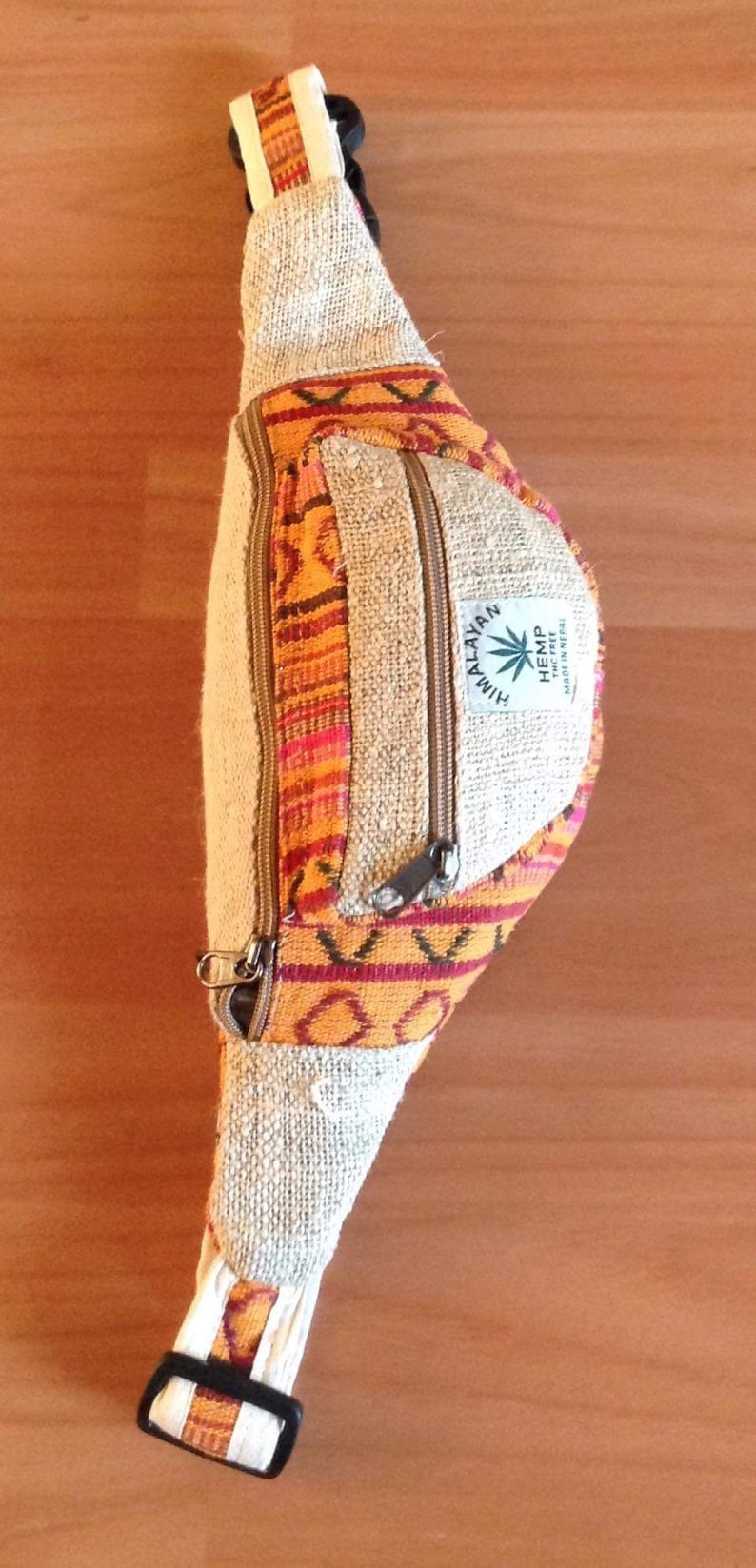 Hemp FannypackWaist PackMoney Bag