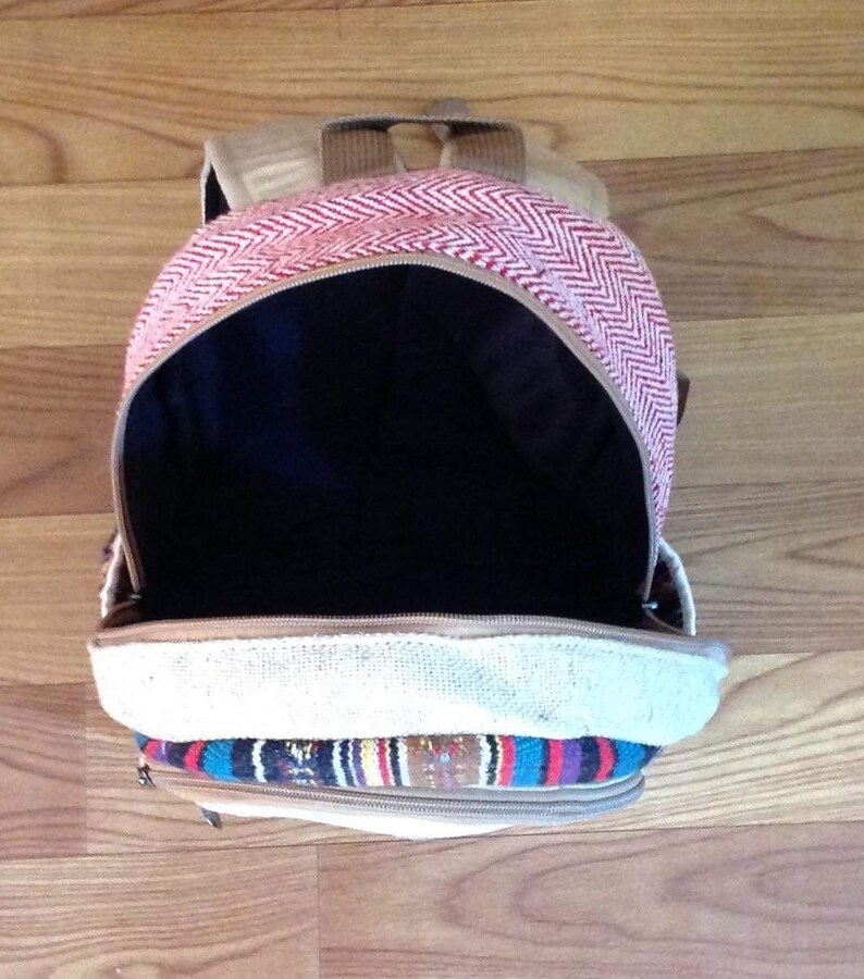 Vegan Medium Hemp Backpack