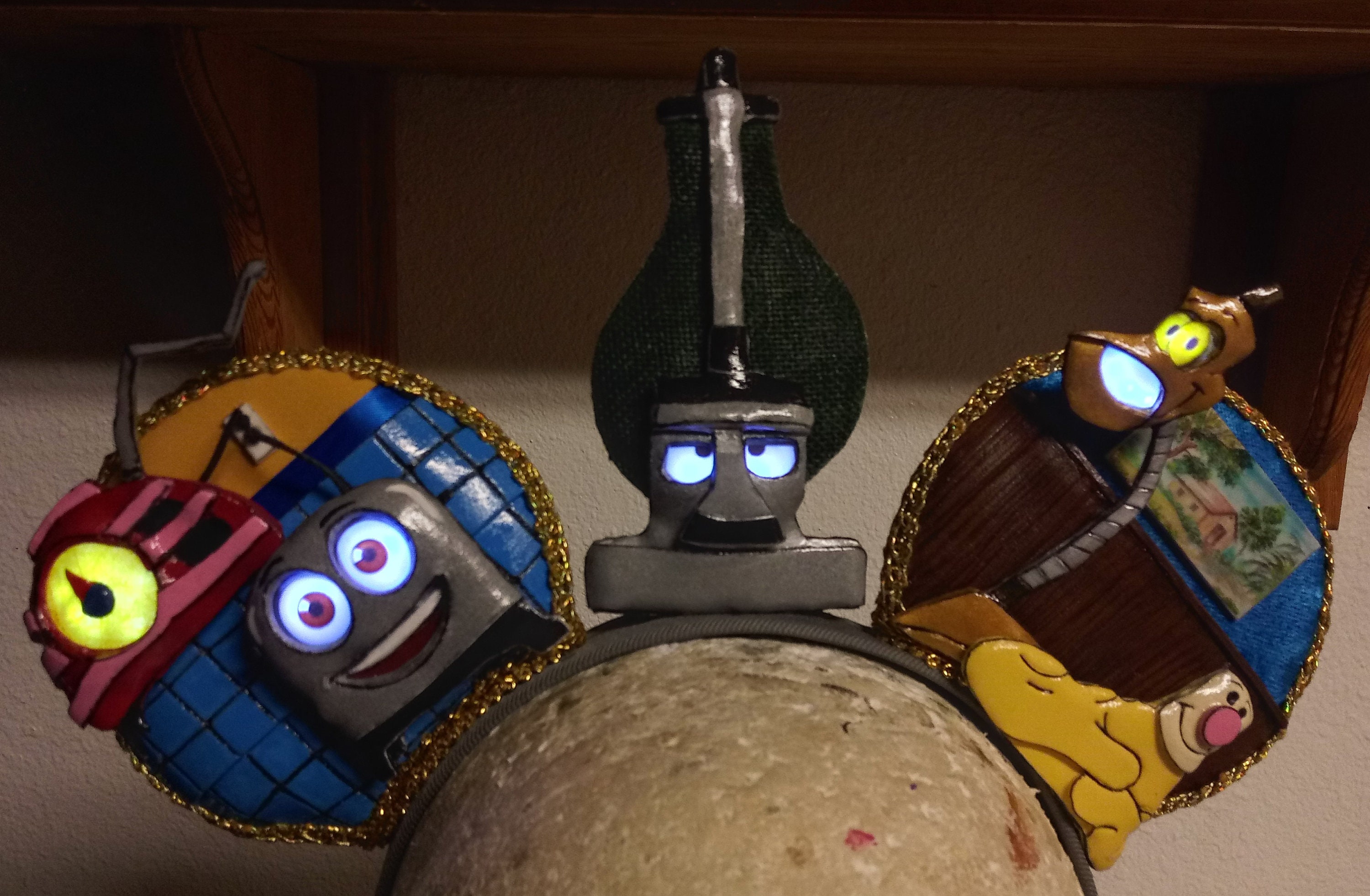 Light up 3D Brave little toaster ears/Brave little toaster Etsy