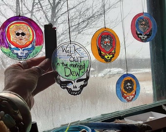 GD Stealie steal your face ornament