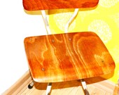 Vintage Kids Chair 60s Sixties Retro Design Shabby Chic Country Style Mid Century