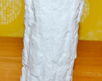 Vintage ceramic vase, white, by Bareuther, 1970s, retro, mid-century, WGK WGP