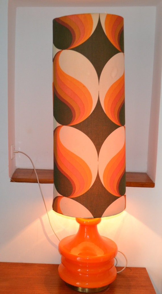 Vintage Floor Lamp 70s Seventies Retro Mid Century Space Age Lamb