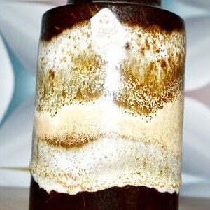 Vintage ceramic vase 70s Scheurich Fat Lava Mid Century Retro Shabby Chic country house style West Germany