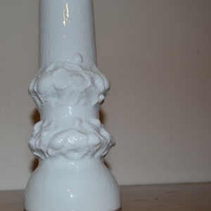 Vintage vase white 70s by KPM image 3