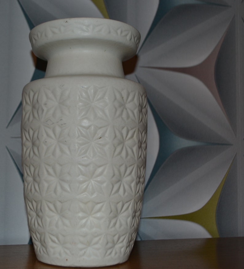 Vintage Vase von Scheurich Prisma 70er Jahre Bild 3