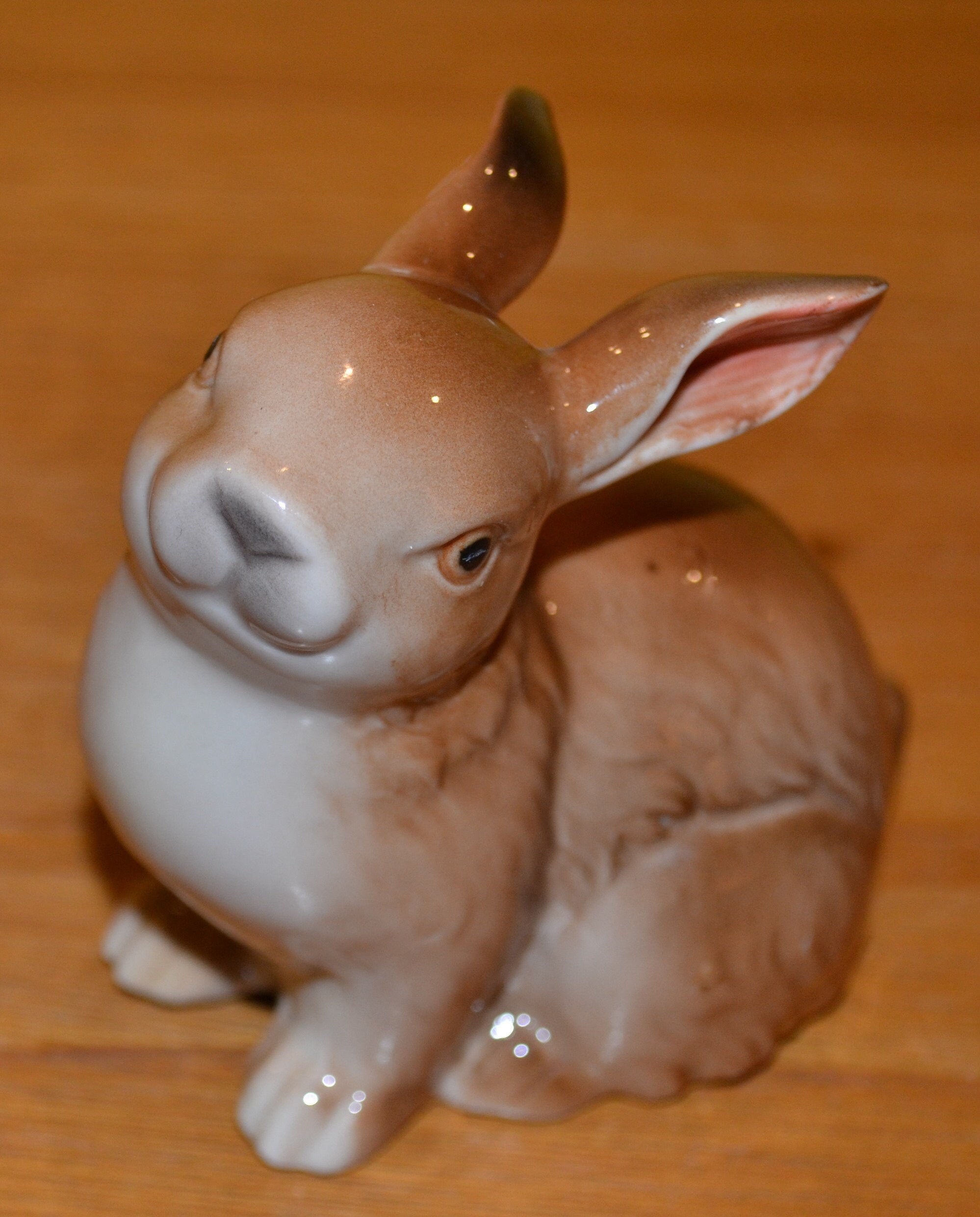 Mailer Danish Design Rabbit Vintage Porcelain Figurine Rabbit 50s Seventies Retro Mid Century ...
