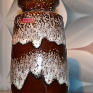 Vintage Scheurich vase 70s