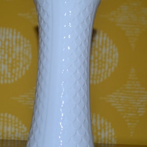 Vintage Vase Porcelain White Retro Mid Century Shabby Chic Country Style WGK WGP