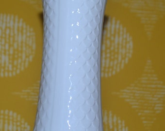 Vintage Porcelain Vase, White, Retro, Mid-Century, Shabby Chic, Country Style, WGK WGP