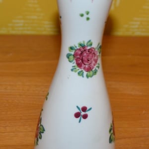 Vintage Vase Ceramic White / Colorful 70s Seventies Retro Mid Century WGK WGP Shabby Chic Country Style