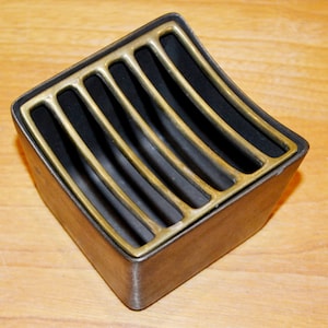 Beautiful vintage metal ashtray design Franz Hagenauer for WHW 30s Retro Mid Century Ashtray Shabby Chic