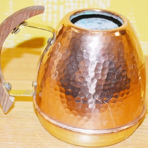 Vintage watering can copper WGK WGP retro mid century 60s shabby chic country style