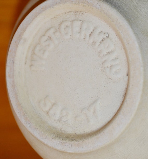 50年代のScheurich製ヴィンテージ陶器花瓶 モデル562/17 レトロミッド